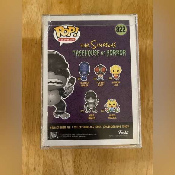 Funko Pop The Simpsons King Homer,Treehouse of Horror,822,New in Box - Picture 3 of 4